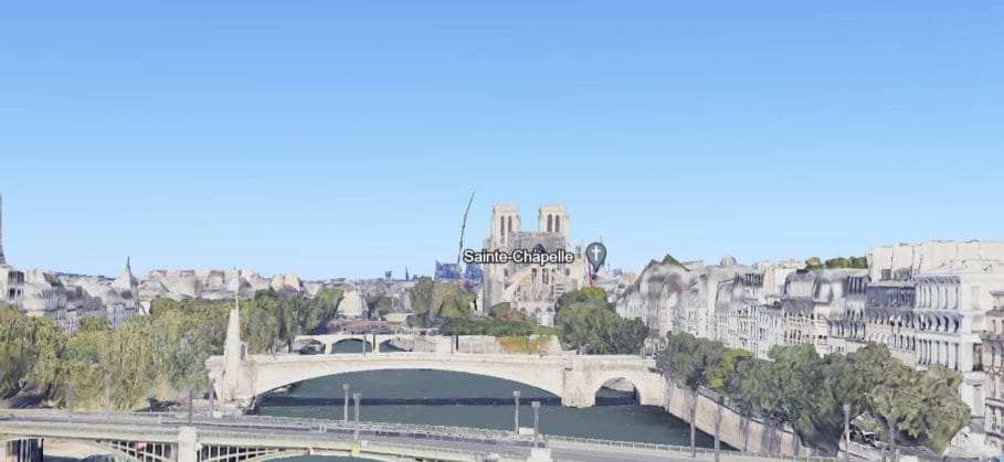 Google Earth 3d view