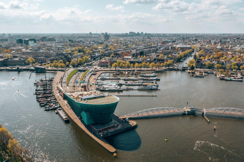 View of the NEMO Science Museum