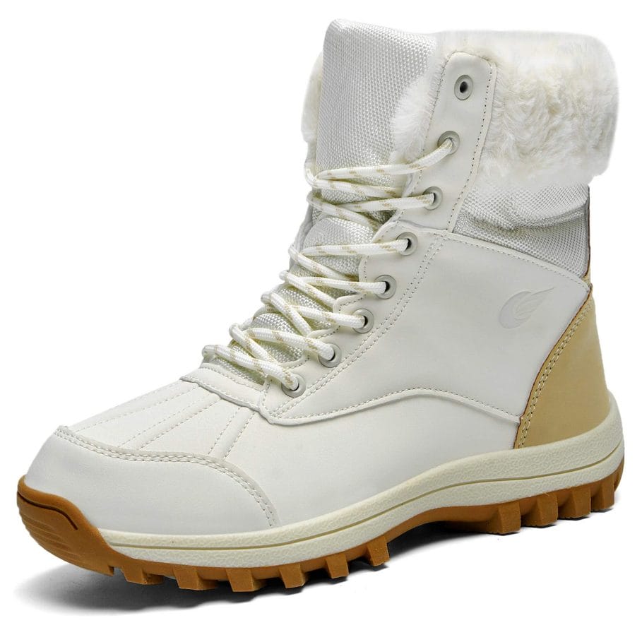 MEHOTO Men Women Warm Snow Boots